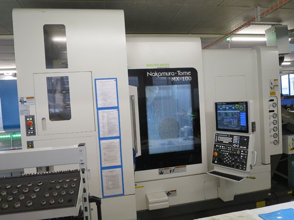 Nakamura Control Fanuc NT-Smart X Control Fanuc 31i-B5 6000 rpm MX-100 5 Axis