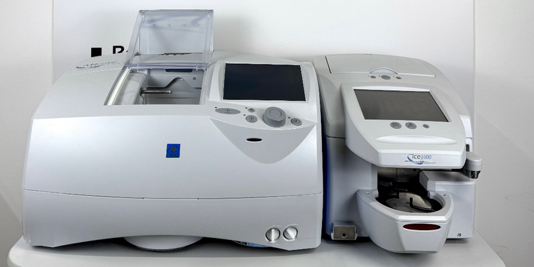 Nidek ME-1200 with ICE-1000