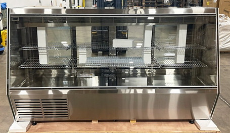 Fresh Meat Refrigerated Straight Front Display Cooler