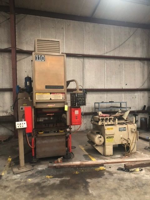 Cincinnati OBS110 Hydraulic Gap Frame Press 42-75 Tons