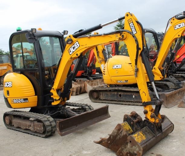 Jcb 8026 Mini Excavator 6313