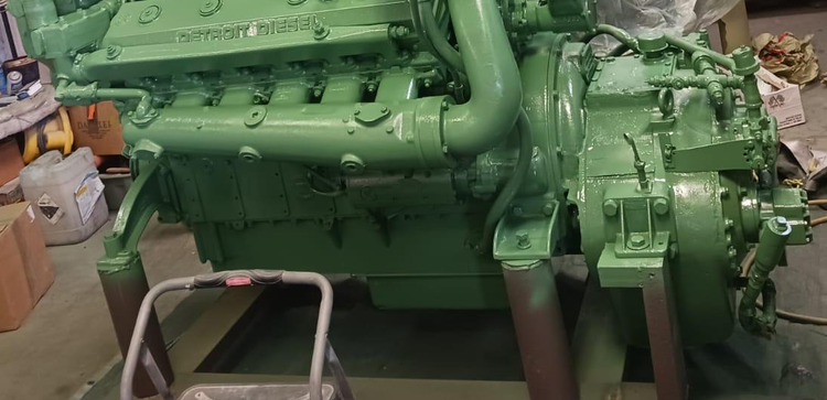 Detroit Diesel 12V71Ti Zero Hour Rebuild