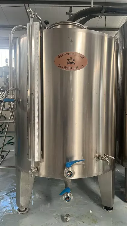 Slowbeer, Oxinox Fermentation and storage cellar
