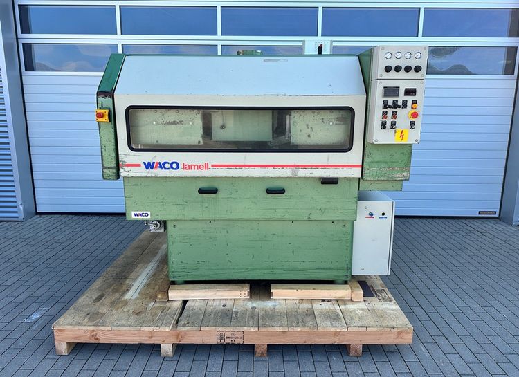 Waco Lamell 90 Multi-blade circular saw with new chain