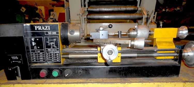 Engine Lathe Max. 2400 rpm PRAZI SD300