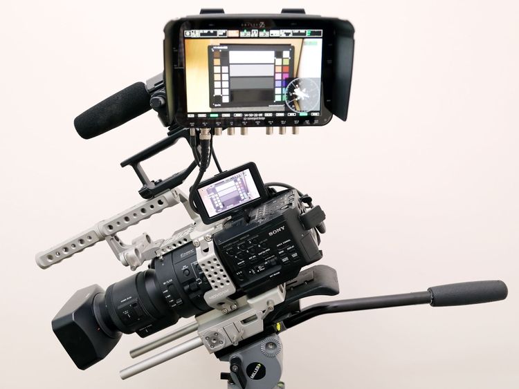 Sony FS 700 4K camera with Movcam cage