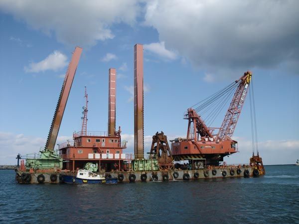 DREDGER BARGE (non-self-propelled) 18m3 GRAB