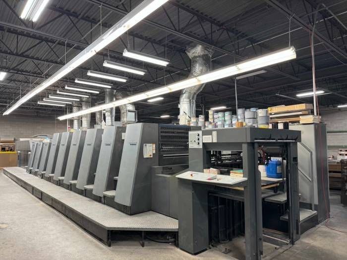 Heidelberg CD 74 6—LYL-F 6 29 x 23 inch