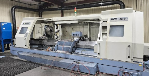 FANUC 0i-TD controller 600 RPM Momentum MFB-4040 2 Axis