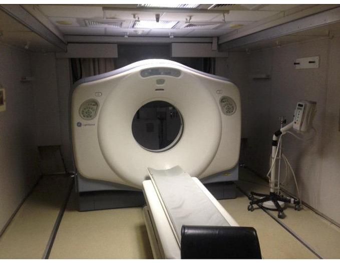 GE LightSpeed Mobile CT Scanner