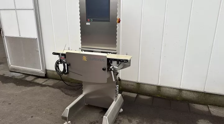 Sartorius Synus 15WS 2 KG WZGP Stainless steel checkweigher with pusher