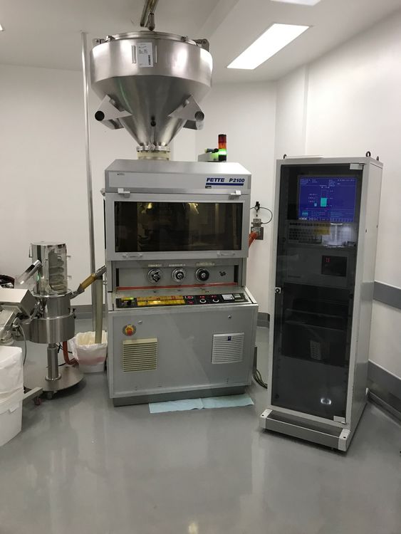 Fette 2100 Tablet Presses/Tablet Dedusters