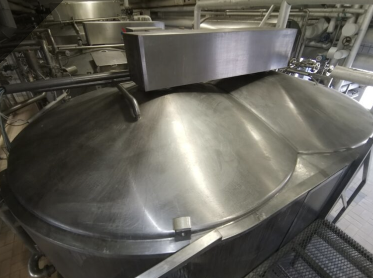 2 APV Double O Cheese Vats