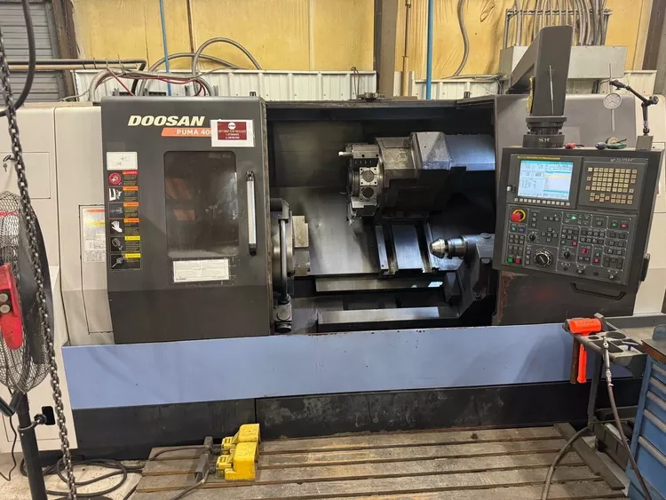 Doosan FANUC i SERIES CONTROL 1500 RPM PUMA 400MC 2 Axis