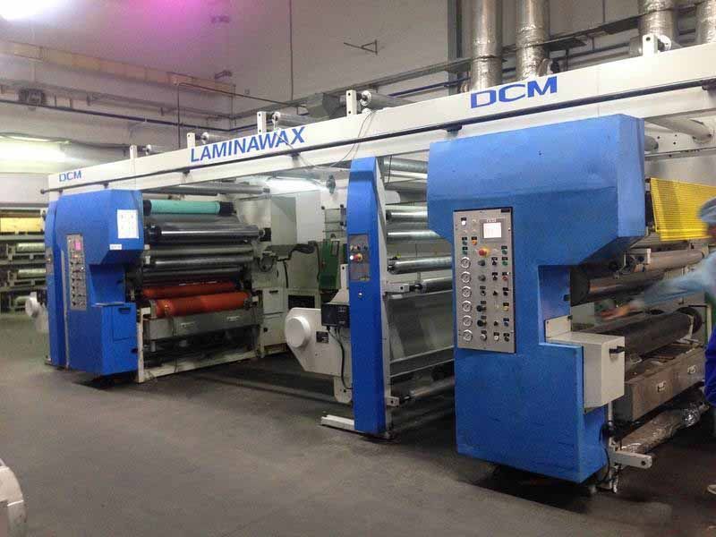 DCM Laminator / Coating Machine HOT MELT/WAX