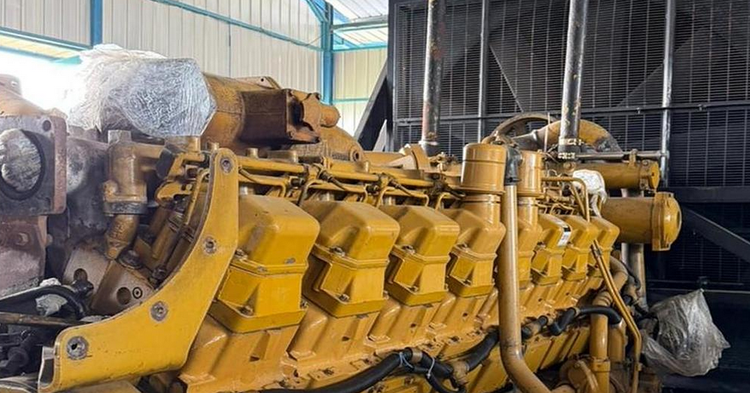 2 Caterpillar 3516 DI 1.2 MW