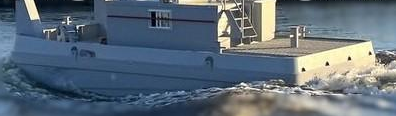 STEEL HULL TRUCKABLE PUSHBOAT 600HP