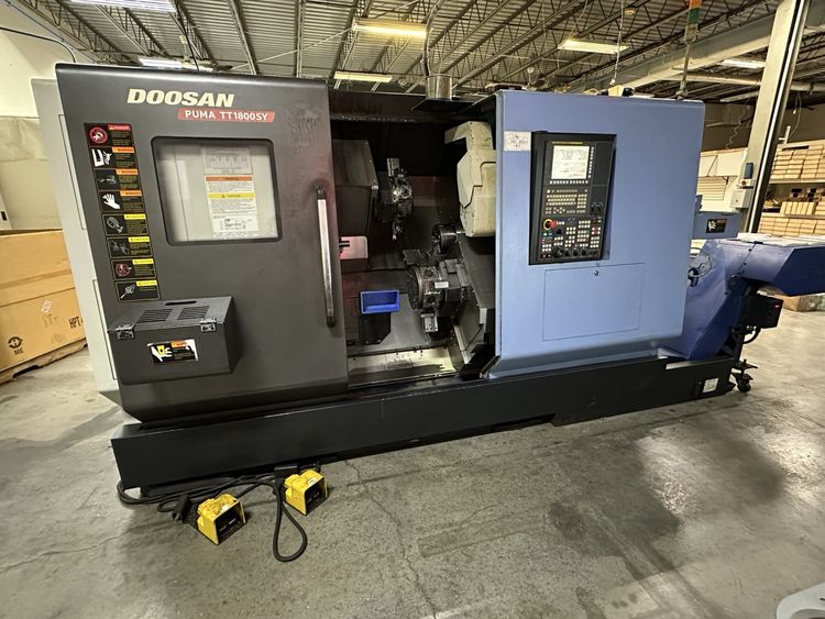 Doosan CNC CONTROL 5000 rpm TT1800SY 6 Axis