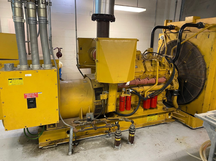 Caterpillar 3412 Diesel Generator Set