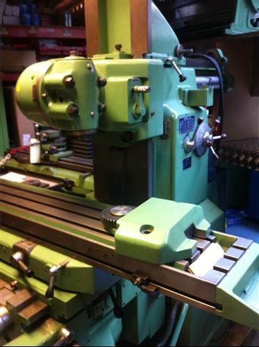 Dufour 161 F with ISO40 Milling machine