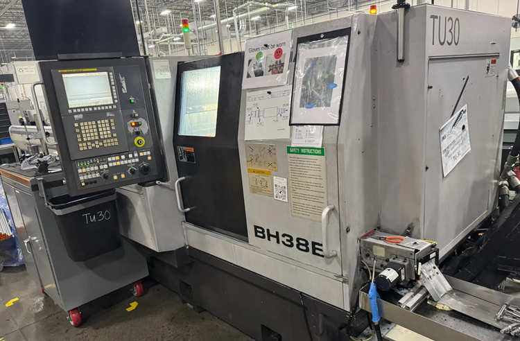 Tsugami CNC CONTROL 6000 RPM BH38E 7 Axis