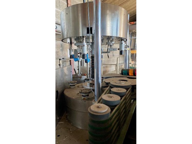 Mega STATIC, 4-HEAD ROTARY LABELING MACHINE