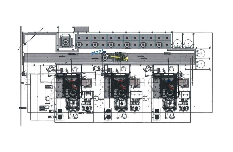3 Breton machining centers