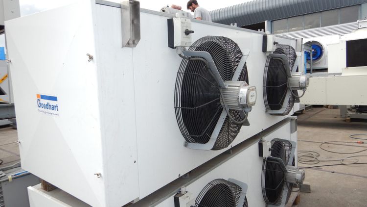 3 Goedhart water/glycol air cooler