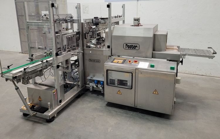 Pester PEWO-pack 450 SN + PEWO-therm II 450 E STRETCH BANDER WITH SHRINK TUNNEL