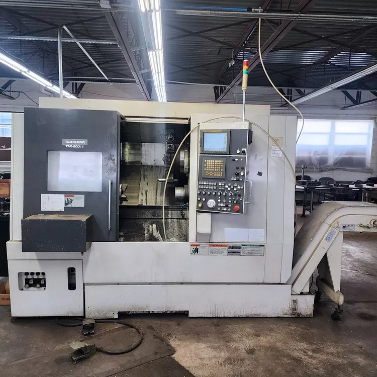 Takisawa Fanuc 18i-TB 3200 rpm TNR 200YS 2 Axis