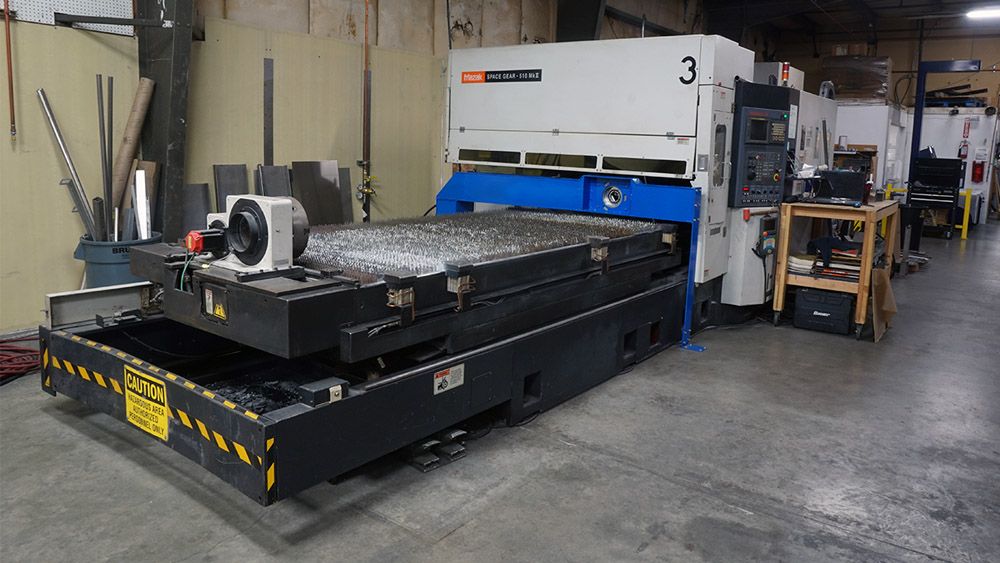 Mazak SpaceGear SG510 Mark II 5axis CO2 laser NC Unit Mazak & Fanuc L64