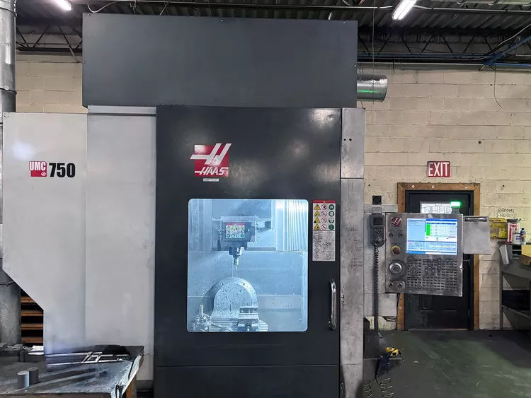 Haas UMC750 5 Axis