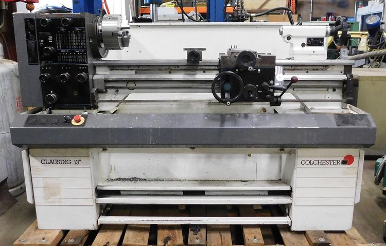 Clausing Colchester Engine Lathe 2500 RPM (16) 13"