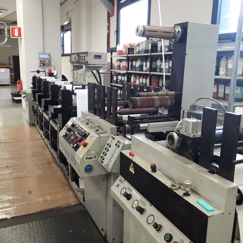 flexo label printing machine