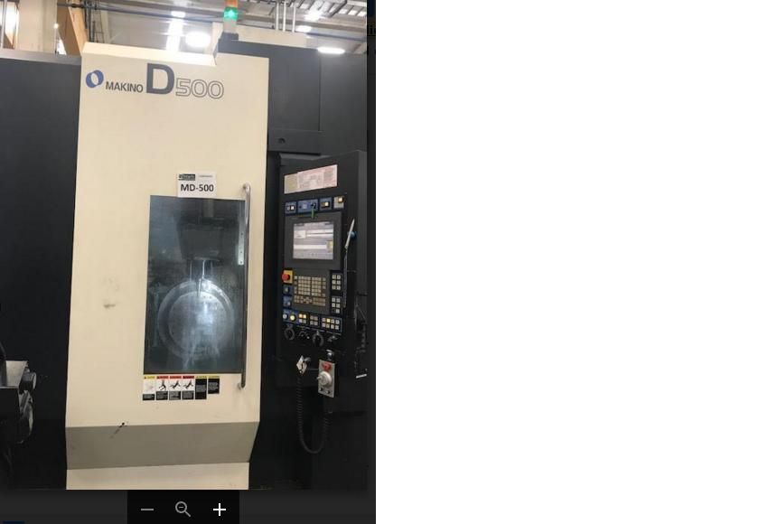 Makino D 500 5 Axis