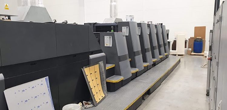 Heidelberg CD 74-5+L C Format 520 x 740 cms