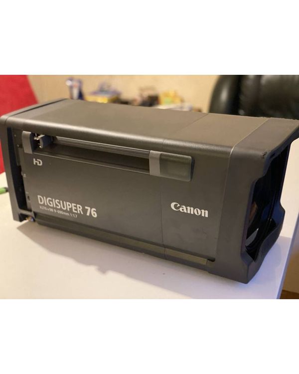 Canon XJ76 X 9B Broadcast HD Zoom Lens