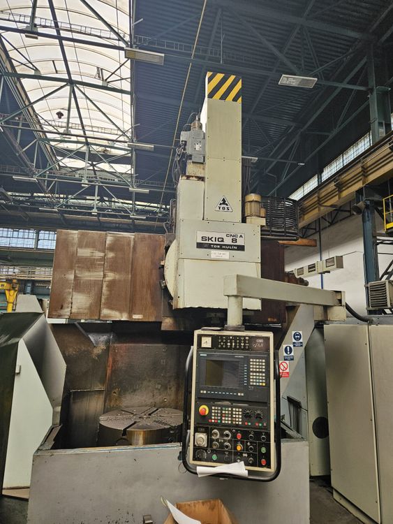 2 Toshulin SKIQ 8 CNC Clamping plate diameter 800 mm