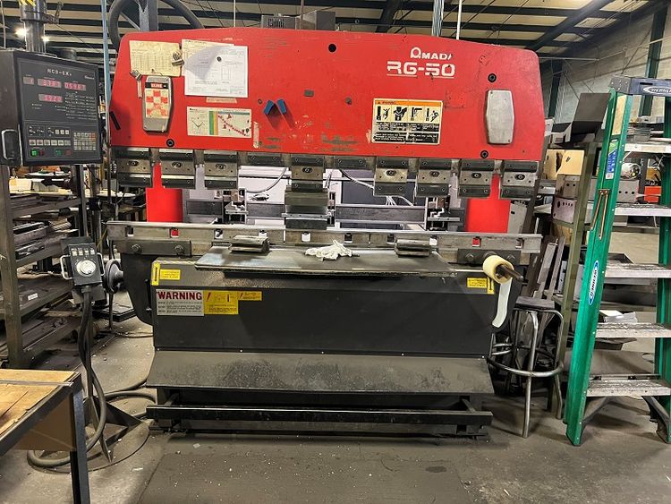 Amada RG-50 Hydraulic Brake Press 50 Tons