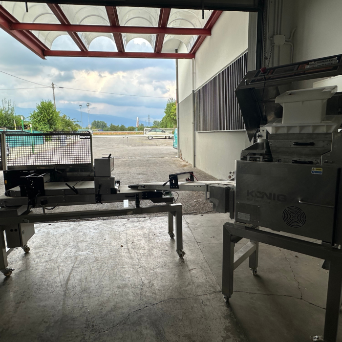 König automatic 2-row divider and rounder Line