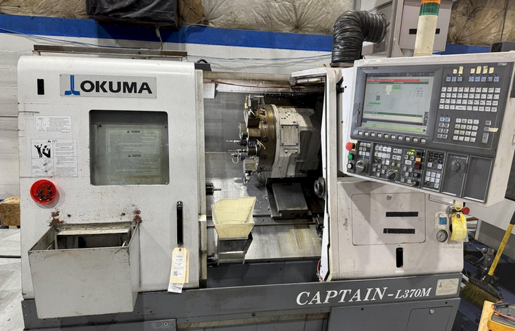 Okuma OSP-P200L CNC Control 3,800 rpm CAPTAIN L370M 3 Axis