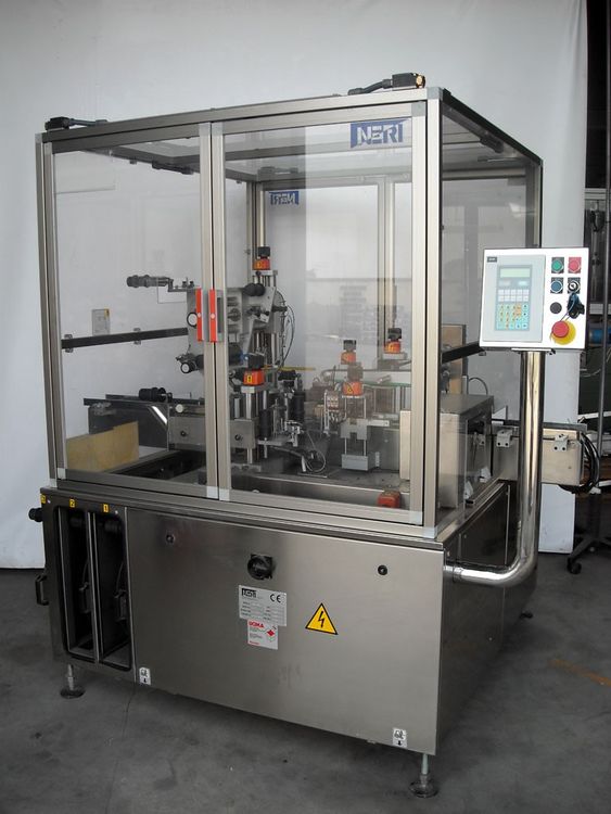 Neri SL400 VTE Labeller  Tamper Evident Labelling Machine