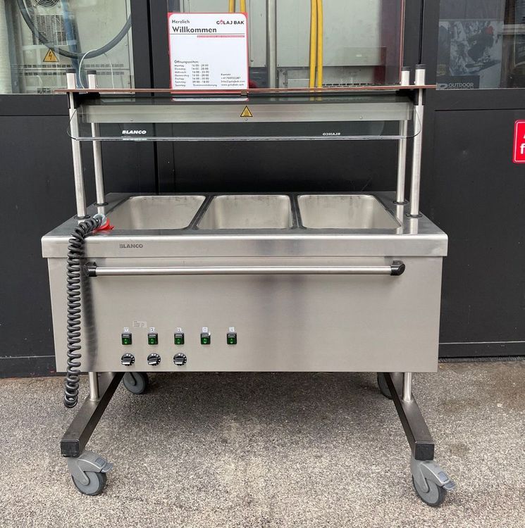 BANCO, Bain Marie trolley