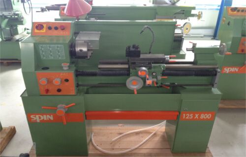 Spin Engine Lathe Variable Speed Medio 125×800