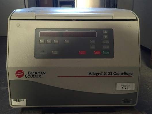 Beckman, Scientific Allegra X-22, Benchtop Centrifuge