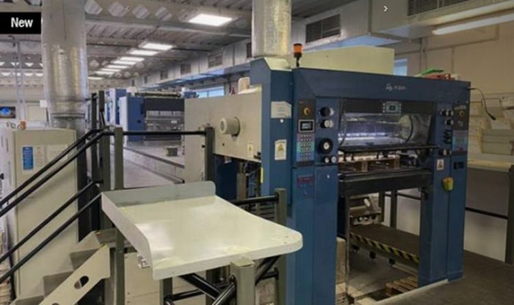 KBA Rapida 105 U 6 L CX PWHA 41 x 29 inch