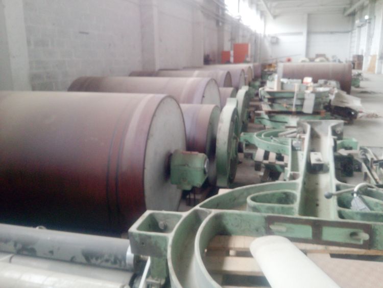 10  drying cylinders  d=1250mm l=2200mm