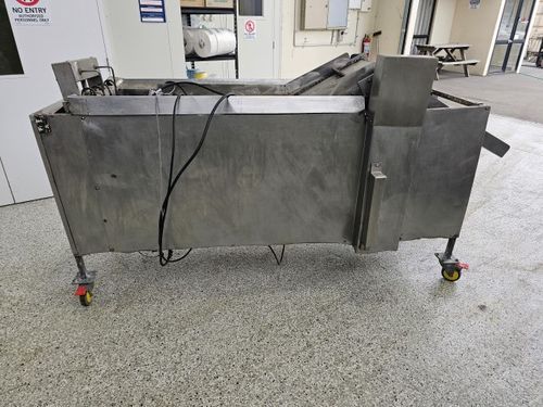 Continuous Flat Bed Conveyor Fryer