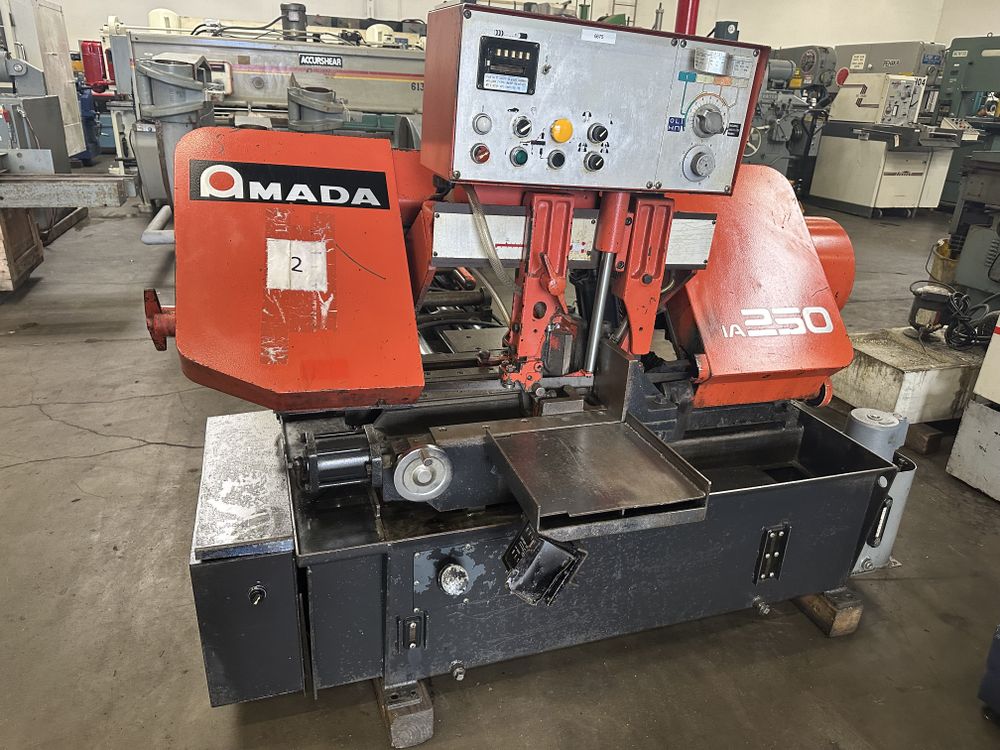 Amada HA250 Band Saw Semi Automatic