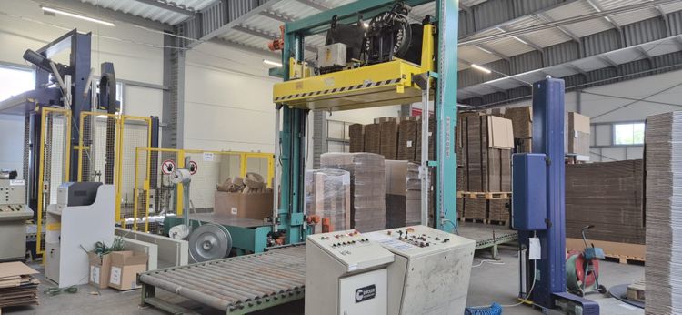 Signode 2H-2B-C corrugated board strapping machine